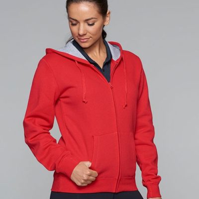 Ladies Kozi Zip Hoodie