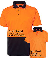 Hi Vis Polo Shirt Kids & Adults