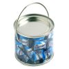colourful candy buckets