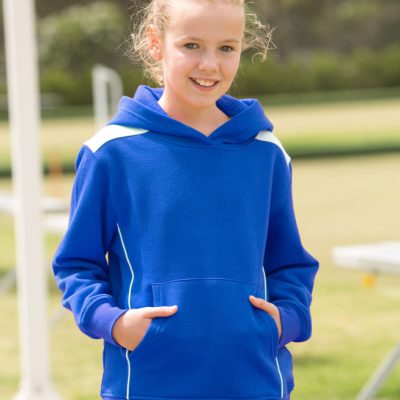 Kids Contrast Fleece Hoodie