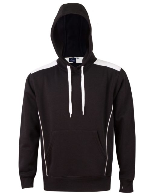 Contrast Fleece Hoodie Unisex - Image 6