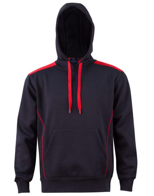 Kids Contrast Fleece Hoodie - Image 3