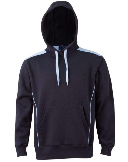 Kids Contrast Fleece Hoodie - Image 4