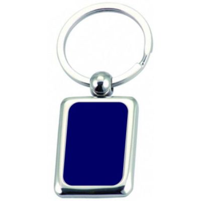 Coloured Metal Keyring