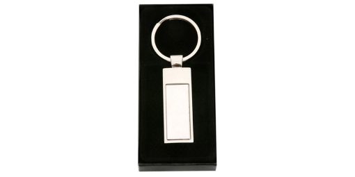 Metal Rectangle Keyring