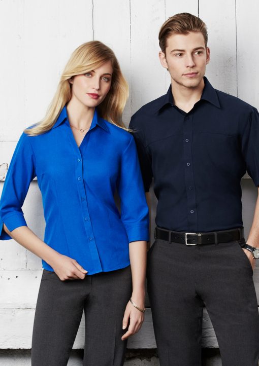Ladies Plain Business Shirt