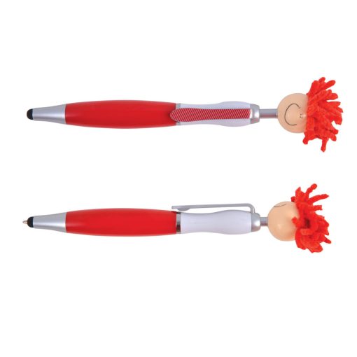 Mop Top Ballpoint Pen Stylus - Image 3