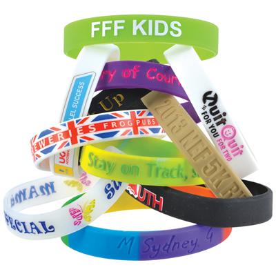 Branded Silicon Wrist Band