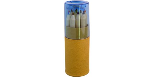 Colouring Pencils in Cardboard Tube - Image 2