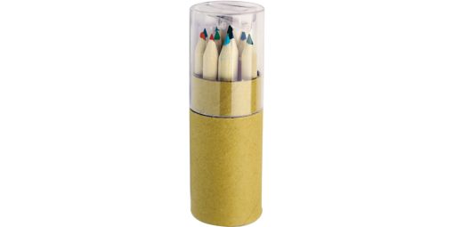 Colouring Pencils in Cardboard Tube - Image 3
