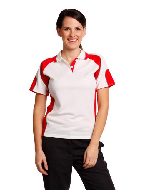 Ladies Cool Dry Contrast Polo