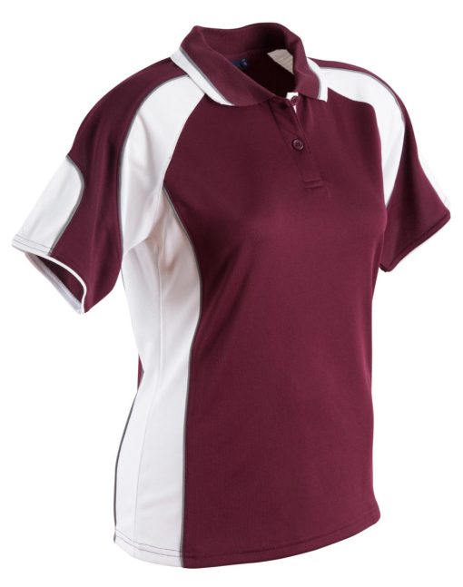 Ladies Cool Dry Contrast Polo - Image 8