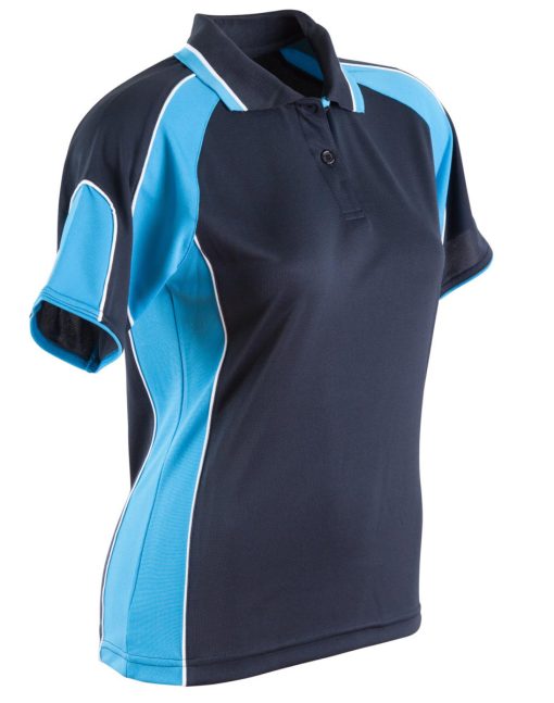 Ladies Cool Dry Contrast Polo - Image 9