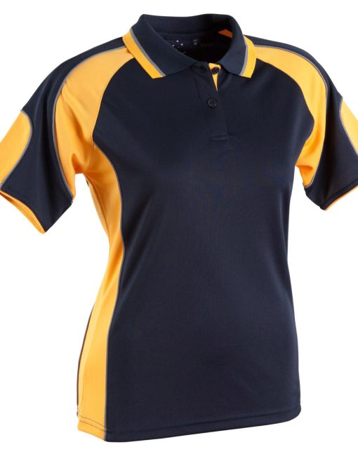 Ladies Cool Dry Contrast Polo - Image 10