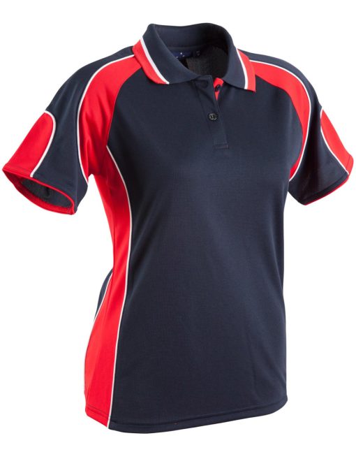 Ladies Cool Dry Contrast Polo - Image 11