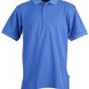 Men's Plain Polo Shirt Royal Blue