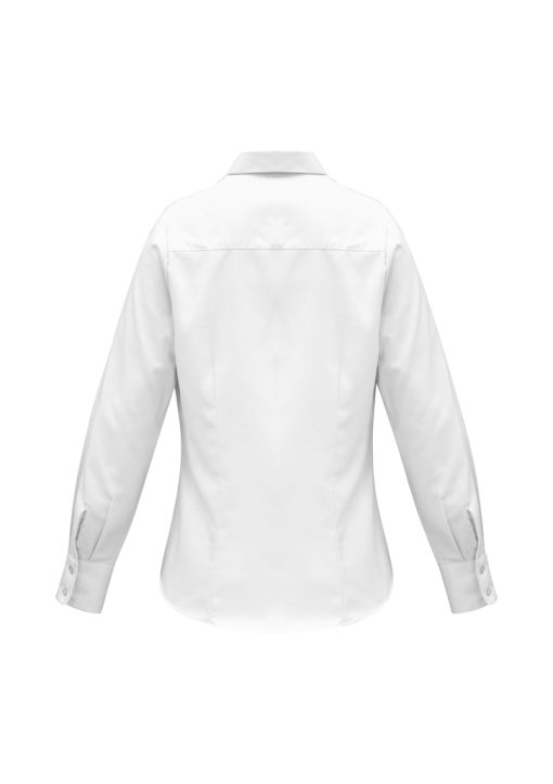 Ladies fitted long sleeve business shirt