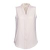 Ladies Madison Sleeveless Blouse - S627LN Ivory
