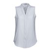 Ladies Madison Sleeveless Blouse - S627LN SilverMist