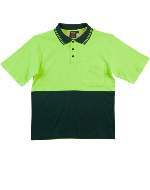 Hi Vis TrueDry Safety Polo - Image 3