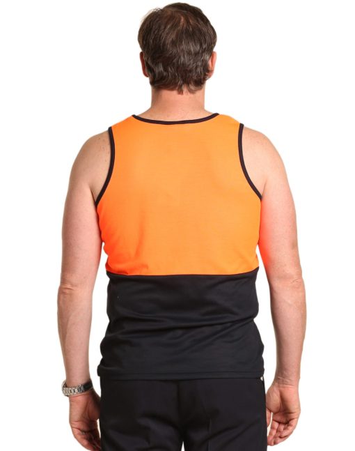 Hi Vis Cotton Singlet - Image 2