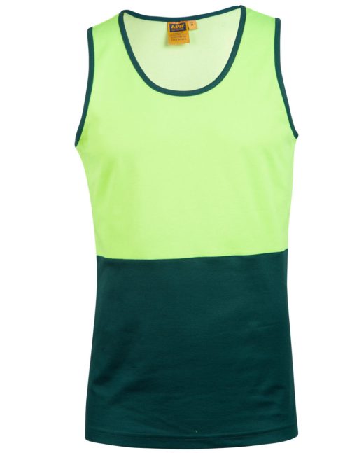 Hi Vis Cotton Singlet - Image 5
