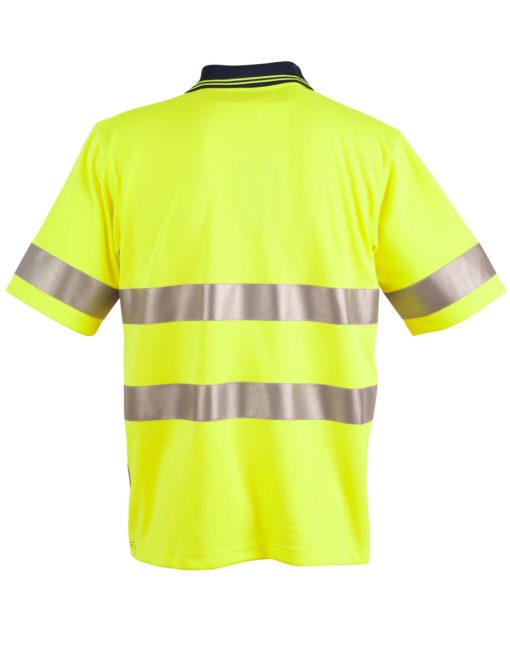 Hi Vis Cool Dry Mesh Polo with 3M Tapes - Image 3