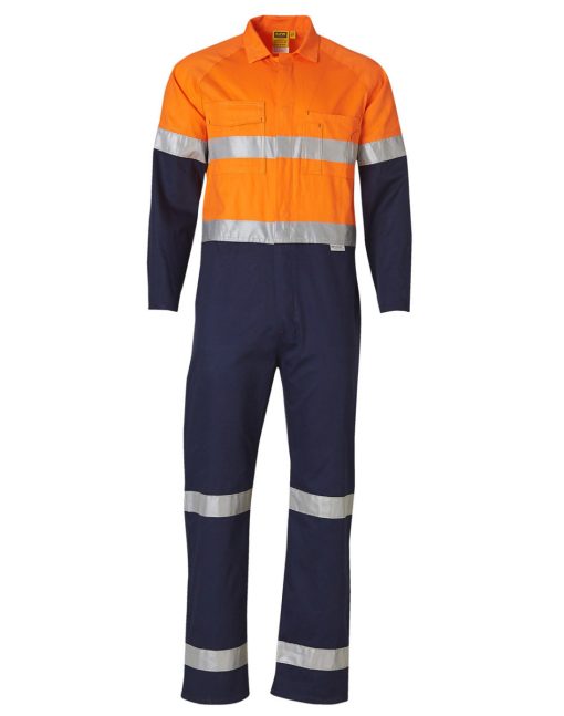 Hi Vis Reflective Workwear Coverall - Image 3