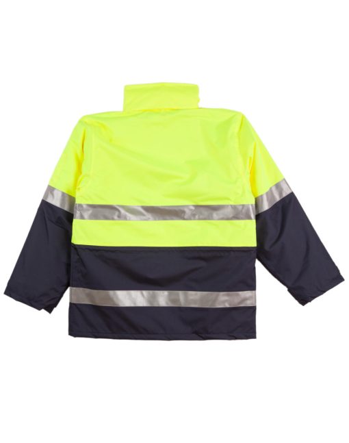 Hi Vis Long Line Jacket With Fleece Lining - Image 4