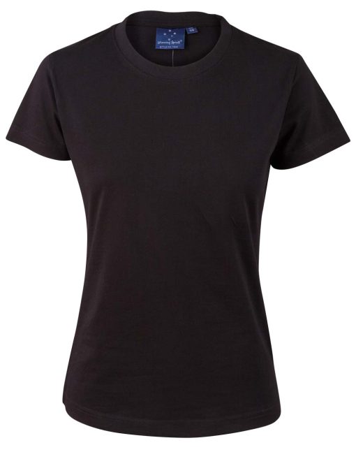 Women's Cotton Semi Fitted Tee - Image 6