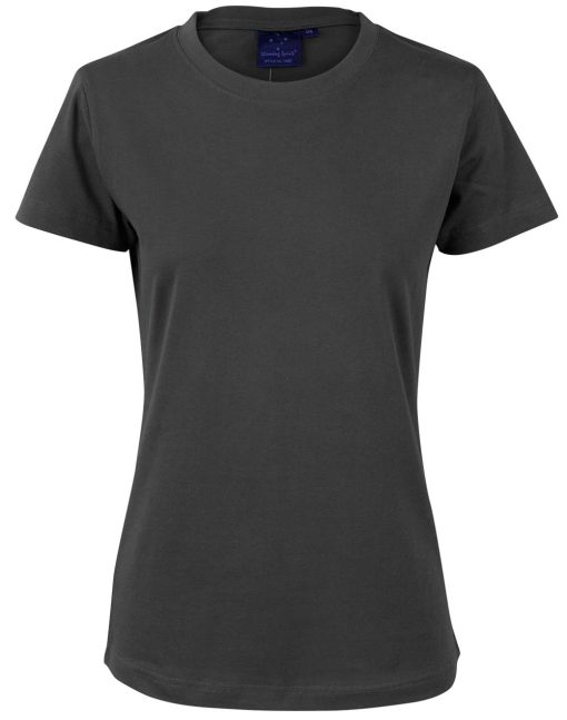 Women's Cotton Semi Fitted Tee - Image 7