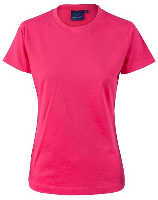Women's Cotton Semi Fitted Tee - Image 3