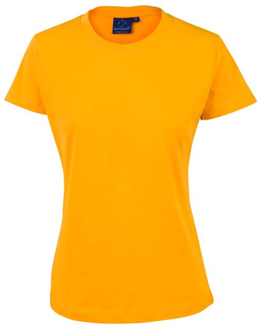 Women's Cotton Semi Fitted Tee - Image 4